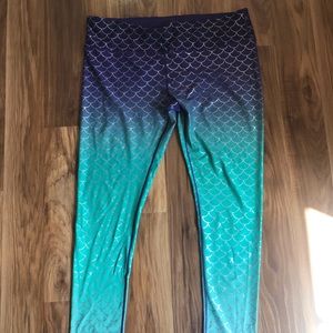 Disney Parks Mermaid Leggings